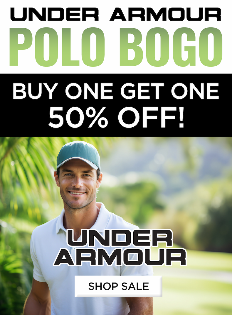 UA POLOS - BOGO 50% OFF