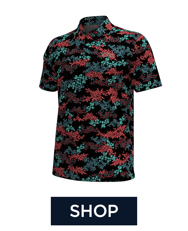 Under Armour Men's Playoff 3.0 Azalea Print Polo