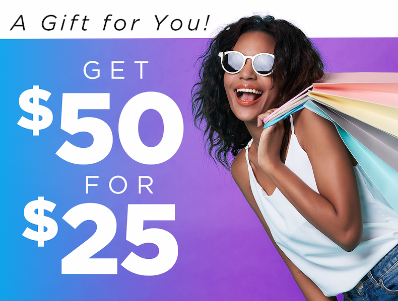 $50 Gift Card for $25!