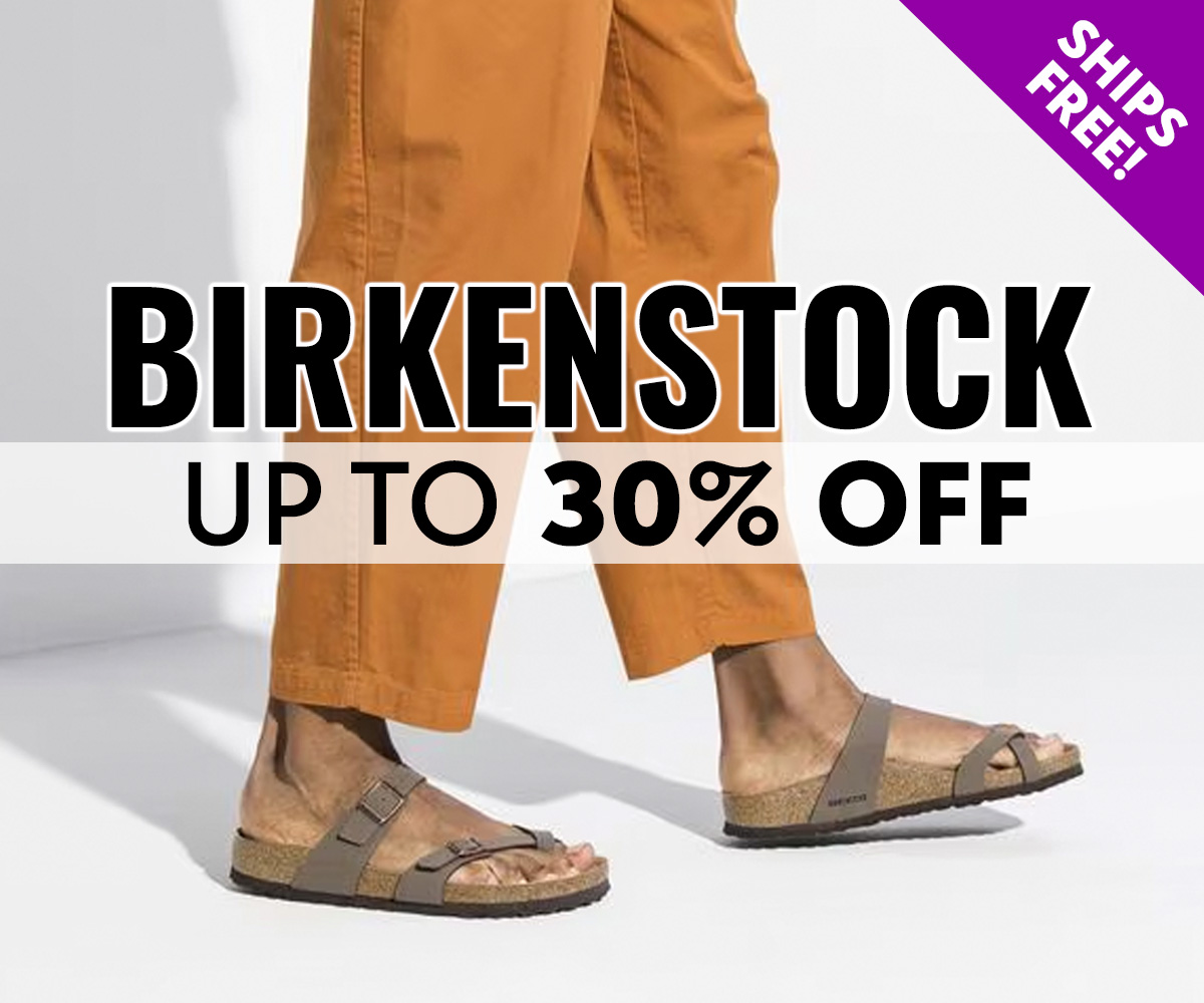 Birkenstock - up to 30% off