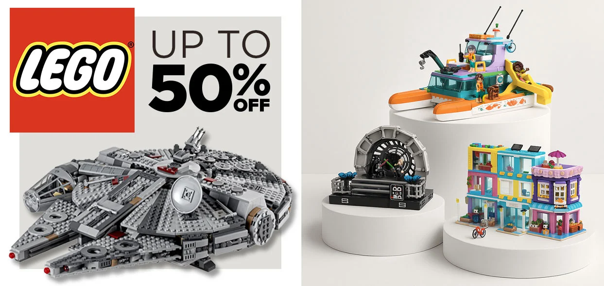 LEGO - Up to 50% OFF