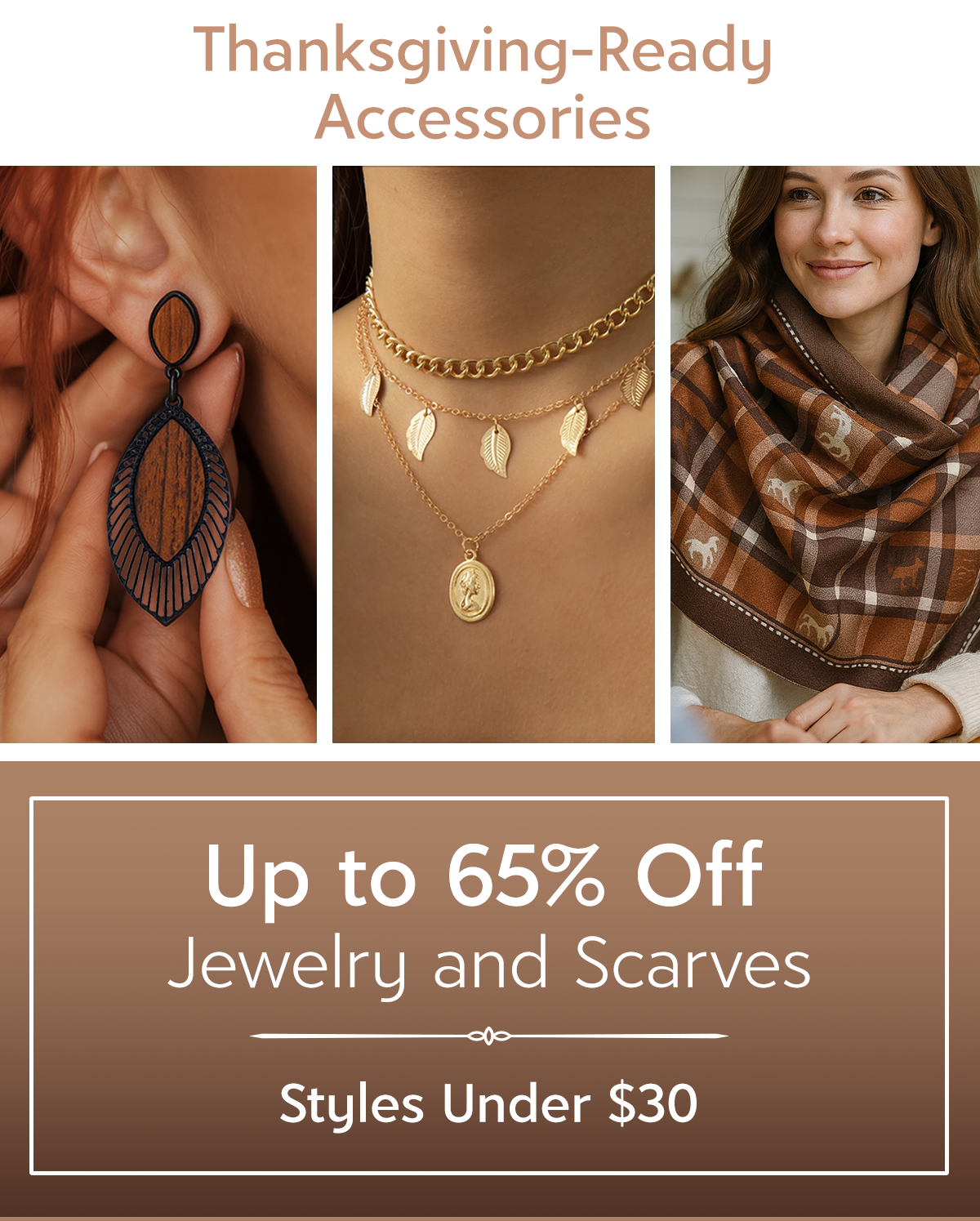 Thanksgiving-Ready Accessories at Zulily