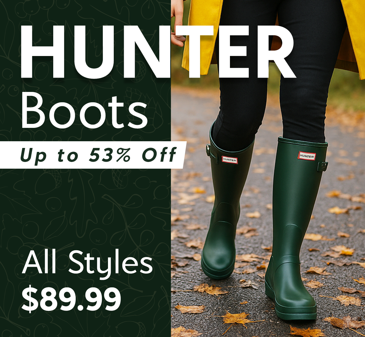Hunter Boots at Zulily