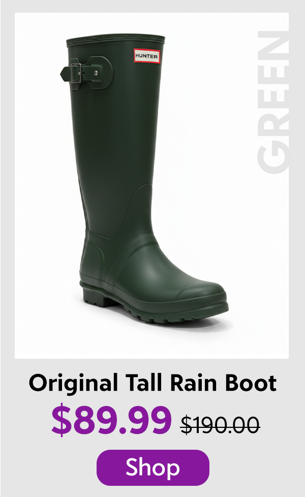 Hunter Boots at Zulily