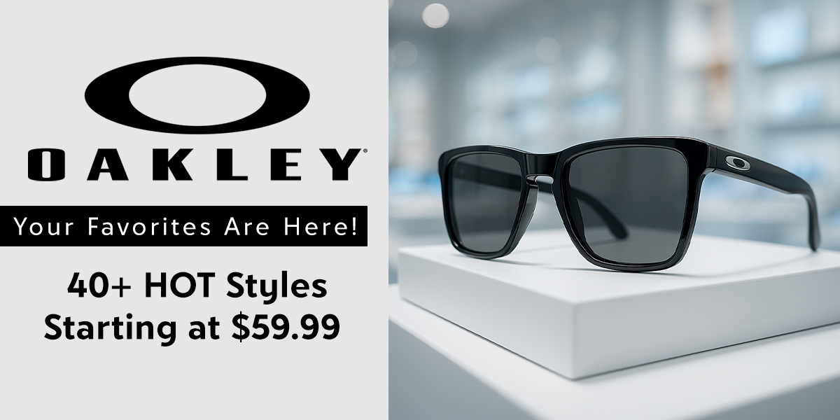 Oakley starting at $59.99 at Zulily