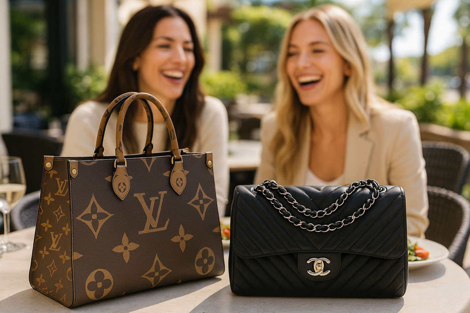 Gucci, Louis Vuitton and Chanel at Zulily