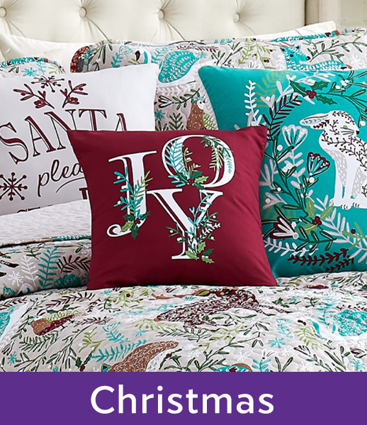 Christmas Bedding and Blankets at Zulily