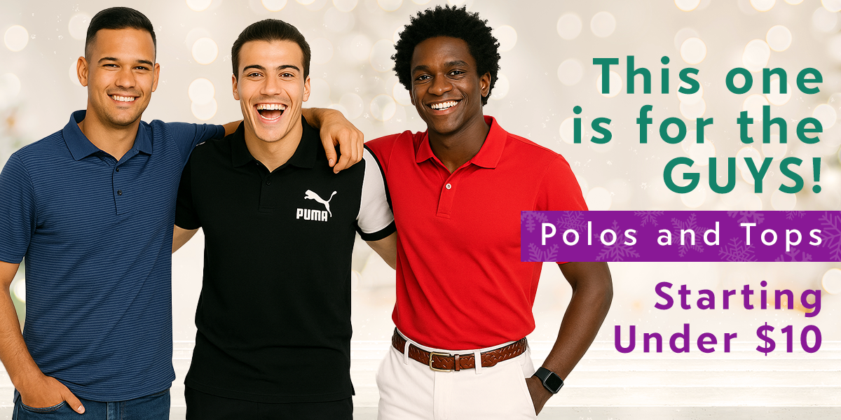 Polos and Tops for Men at Zulily