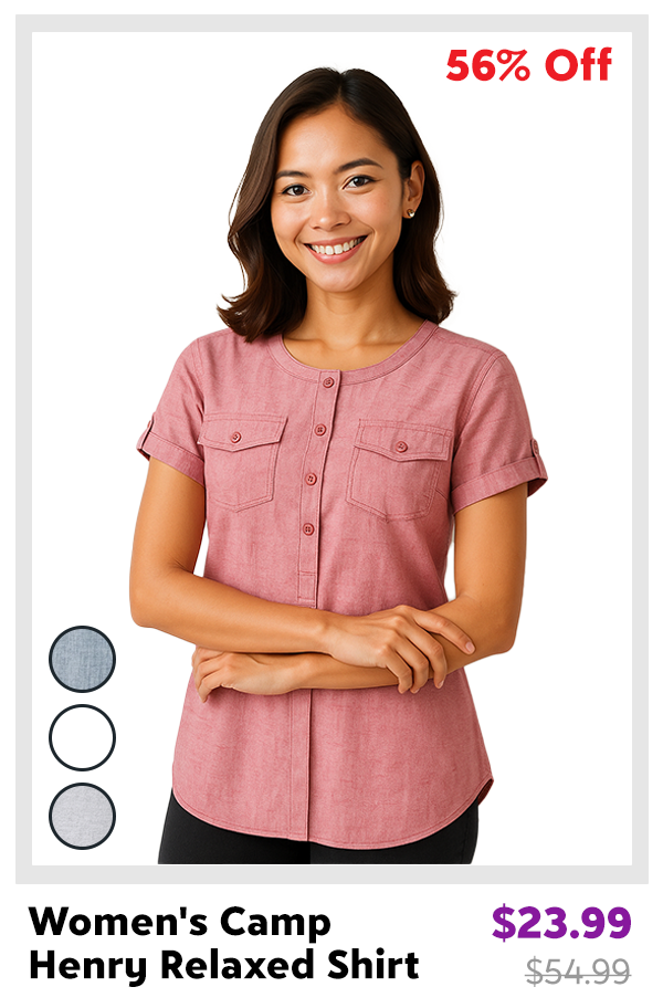 Columbia Women's Camp Henry Relaxed Shirt