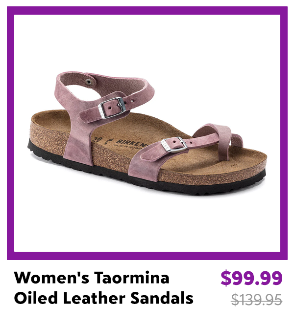 Birkenstock Women's Taormina Oiled Leather Sandals
