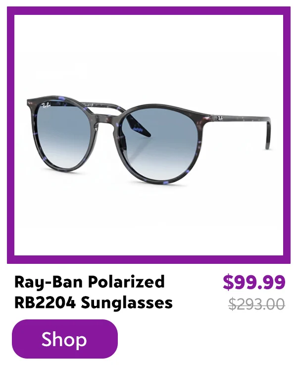 Ray-Ban Polarized RB2204 Sunglasses