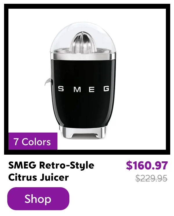 SMEG Retro-Style Citrus Juicer