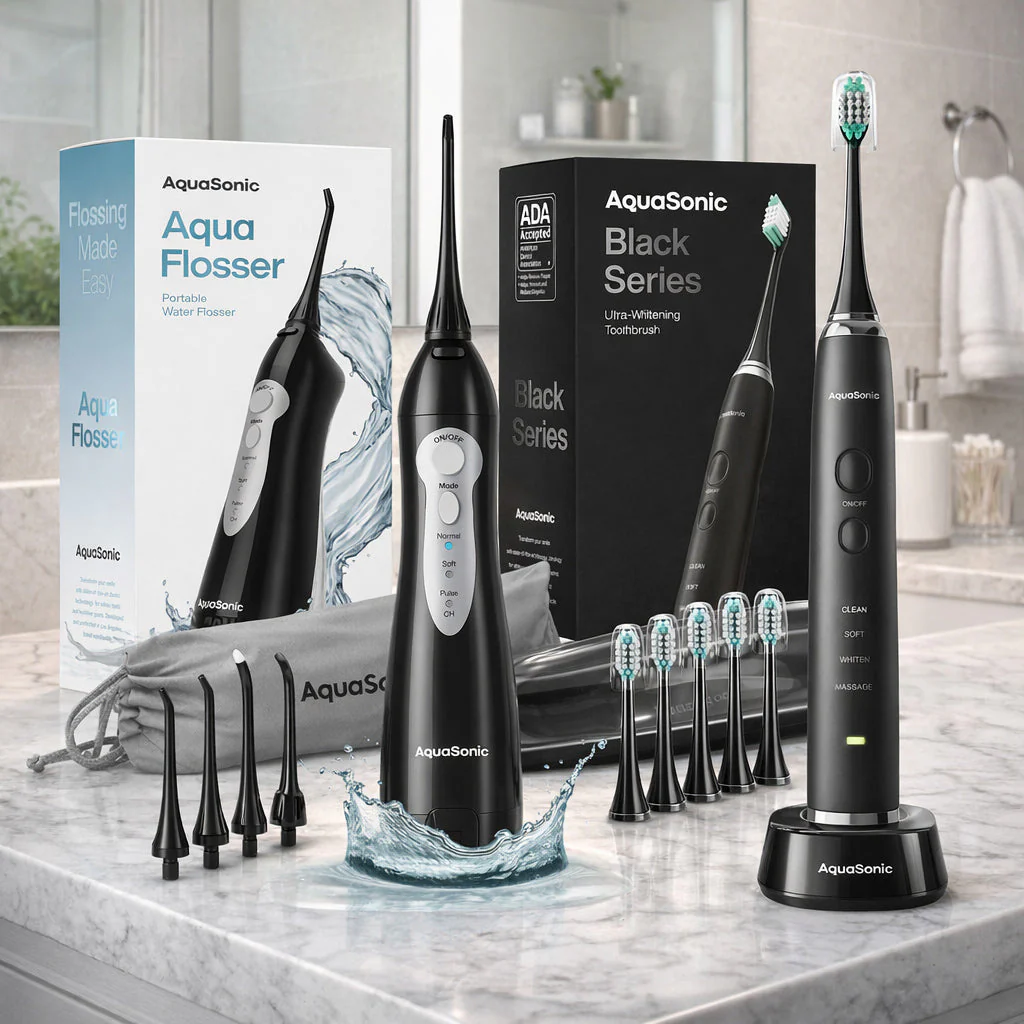 Flashsale–Elevate Your Smile with AquaSonic at Zulily
