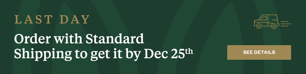 Order in time for the Holidays