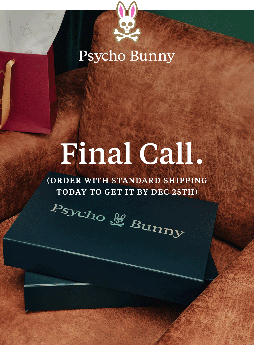 Final Call to shop in time for the Holidays