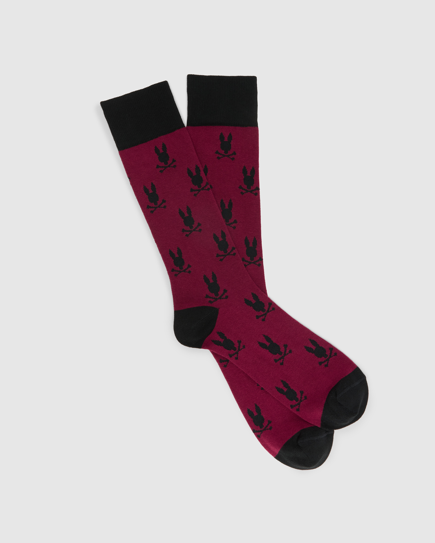 all over bunny dress sock