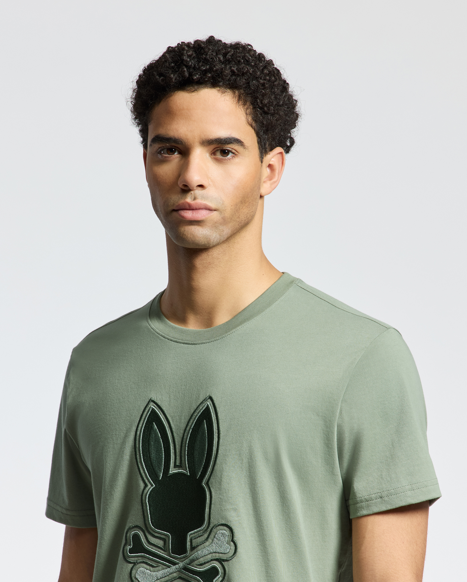 new castle embroidered graphic tee