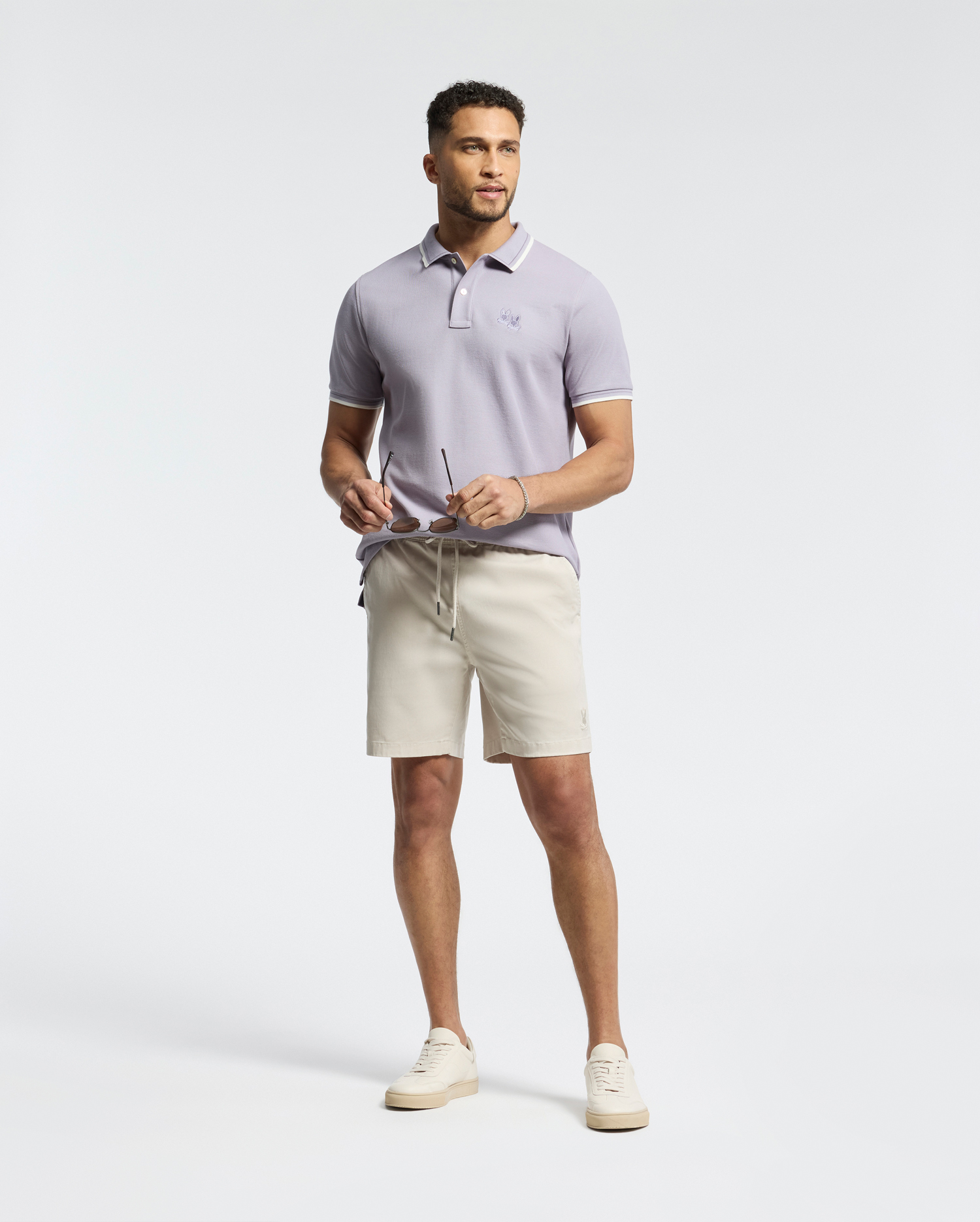 elliot pique polo