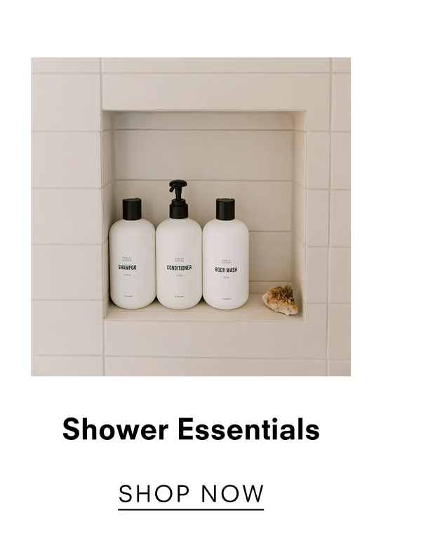 Shower Essentials