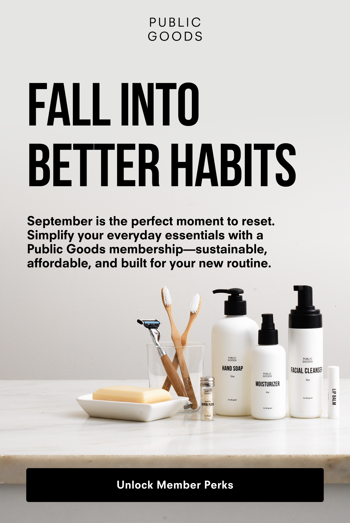 Unlock member perks