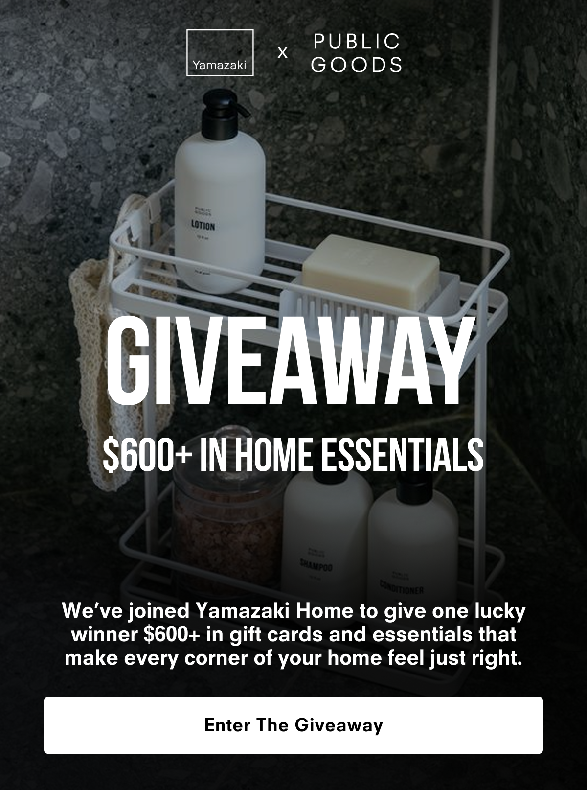 Your Reward: 50% Off. Use code PUBLICGOODS50