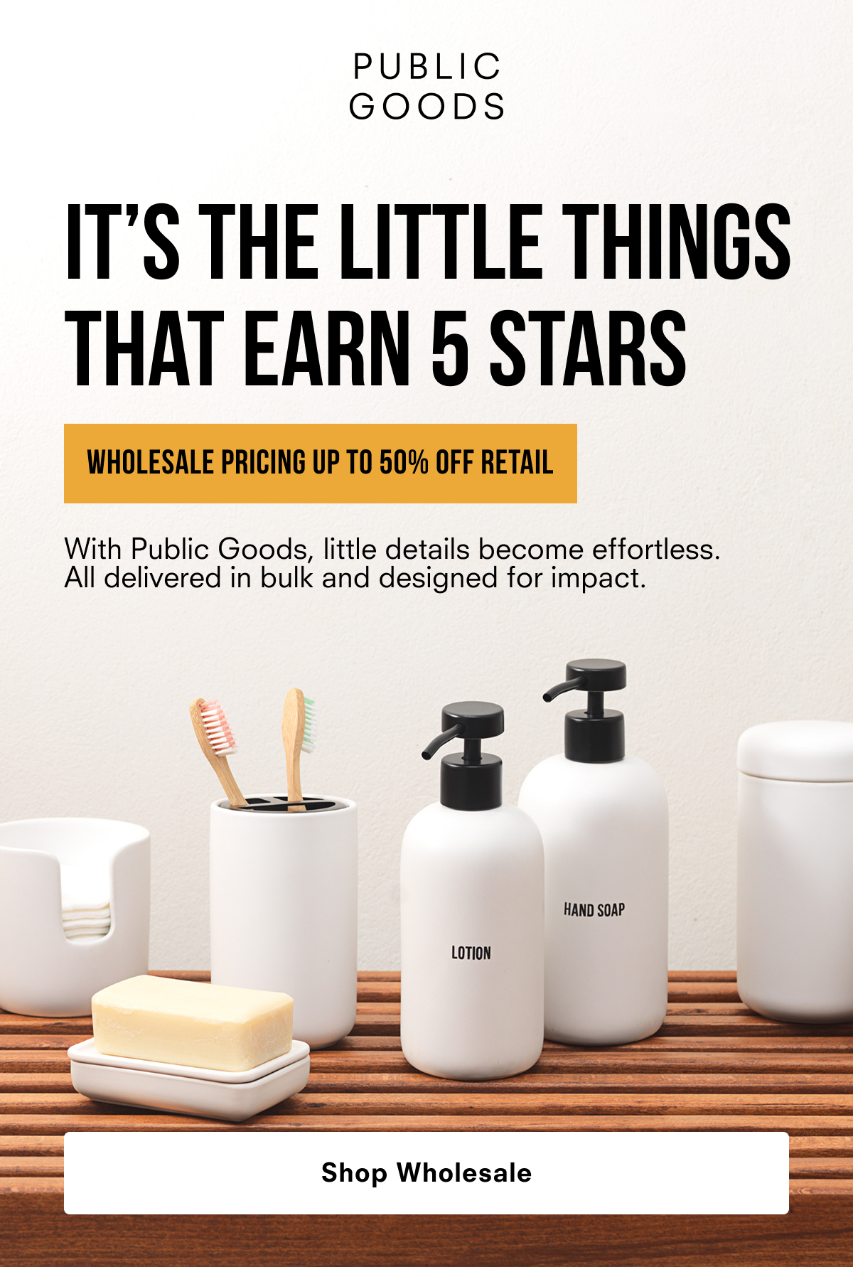 It's the little things that earn 5 stars