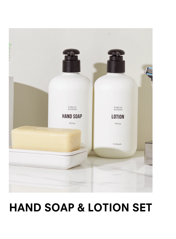 Hand Soap & Lotion Set