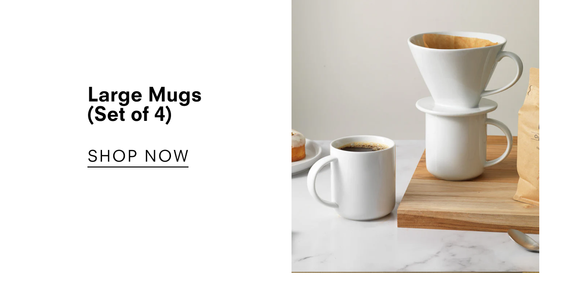 Large Mugs (Set of 4)