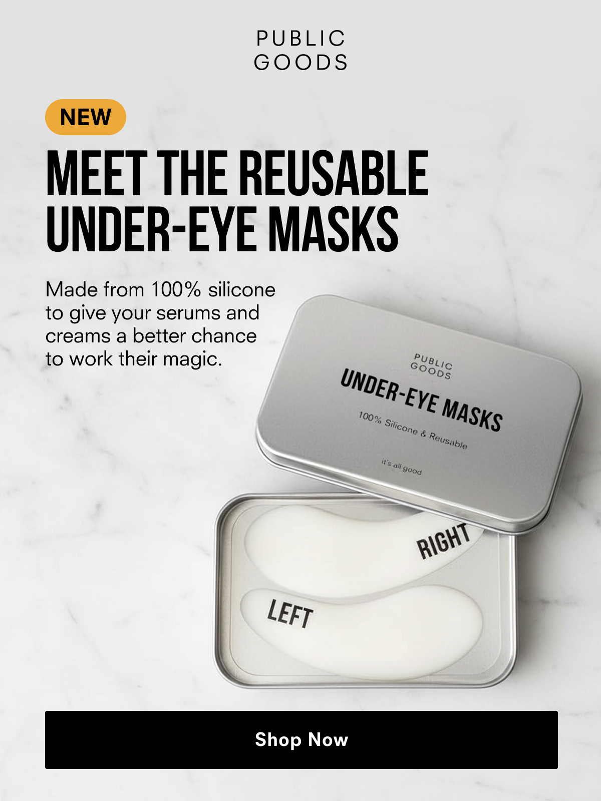 Meet the Reusable Under-Eye Masks