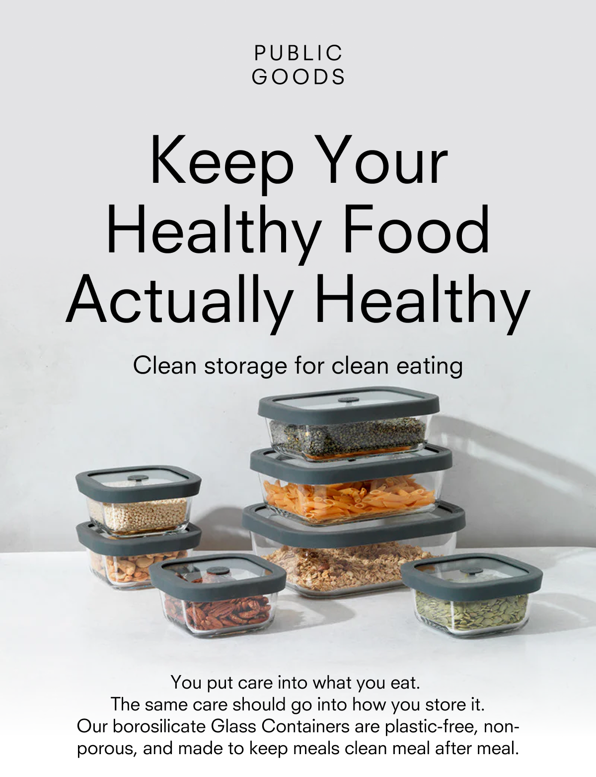 Keep your healthy food actually healthy