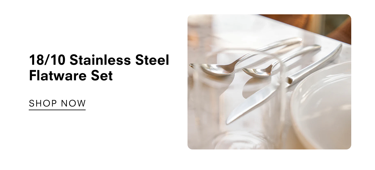 18/10 Stainless Steel Flatware Set
