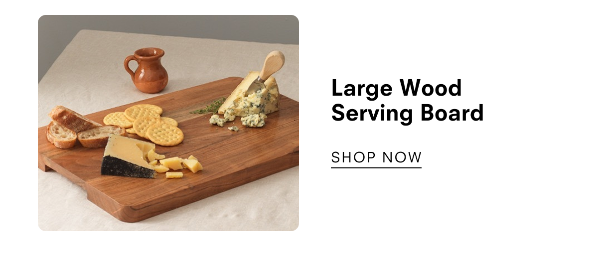 Large Wood Serving Board 