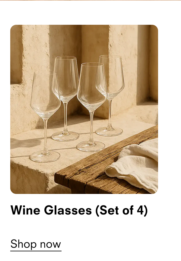 Wine Glasses (Set of 4)