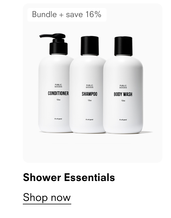 Shower Essentials