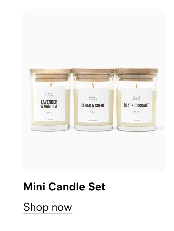 Mini Candle Set