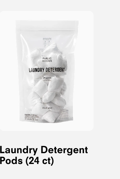 Laundry Detergent Pods (24 ct)