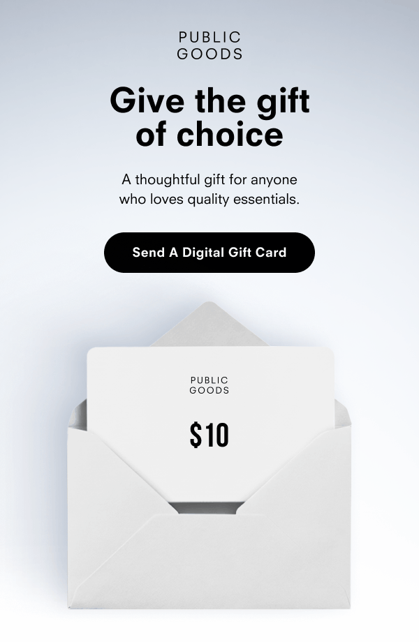 Send a digital gift card