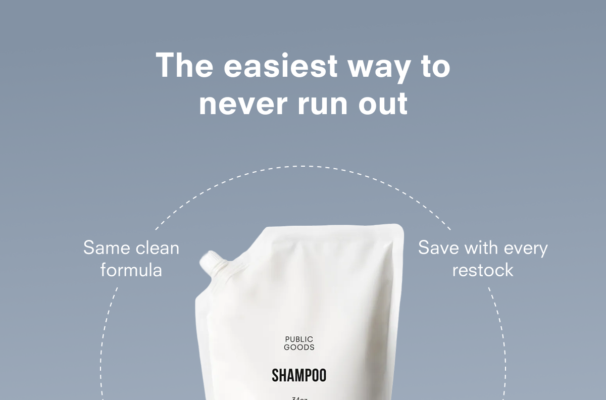 The easiest way to never run out