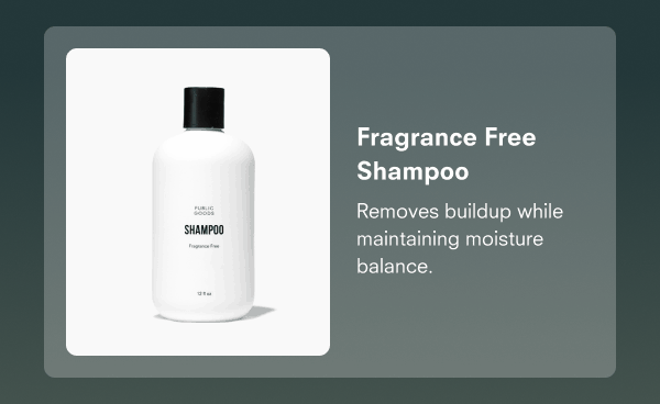 Fragrance Free lineup
