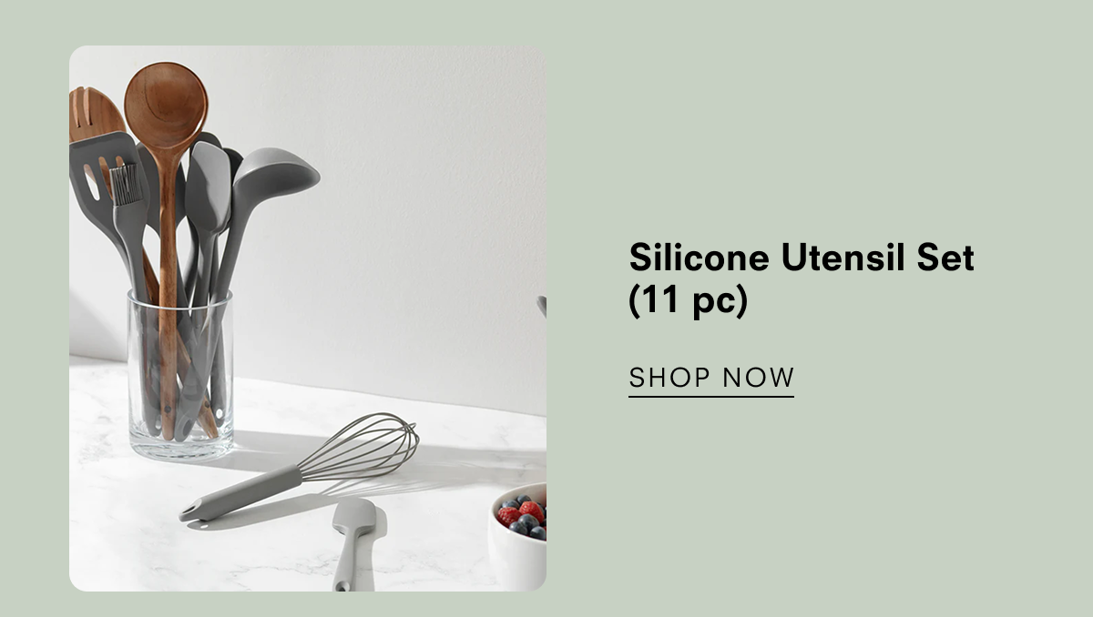 Silicone utensil set (11 pc)