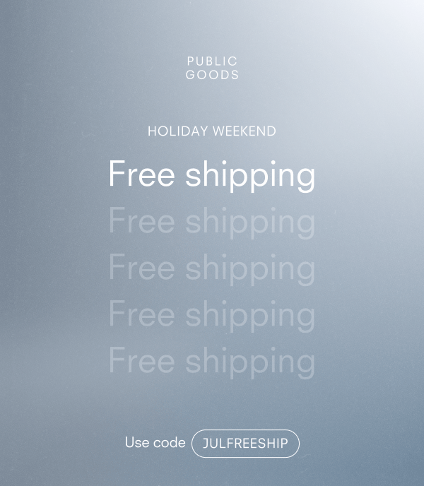Free shipping code: JULFREESHIP