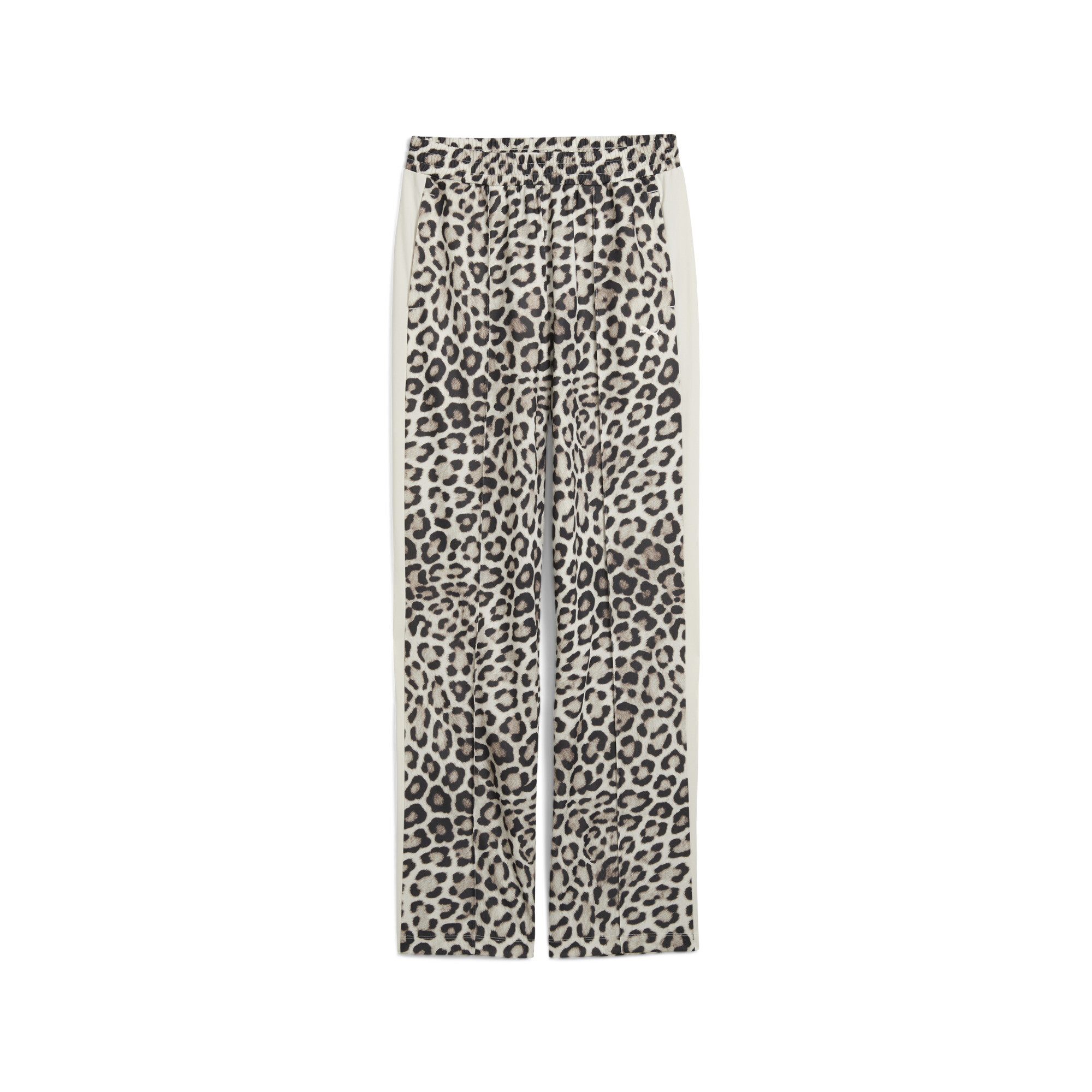 PUMA T7 Leopard Luxe Women's Animal Print Straight Sweatpants