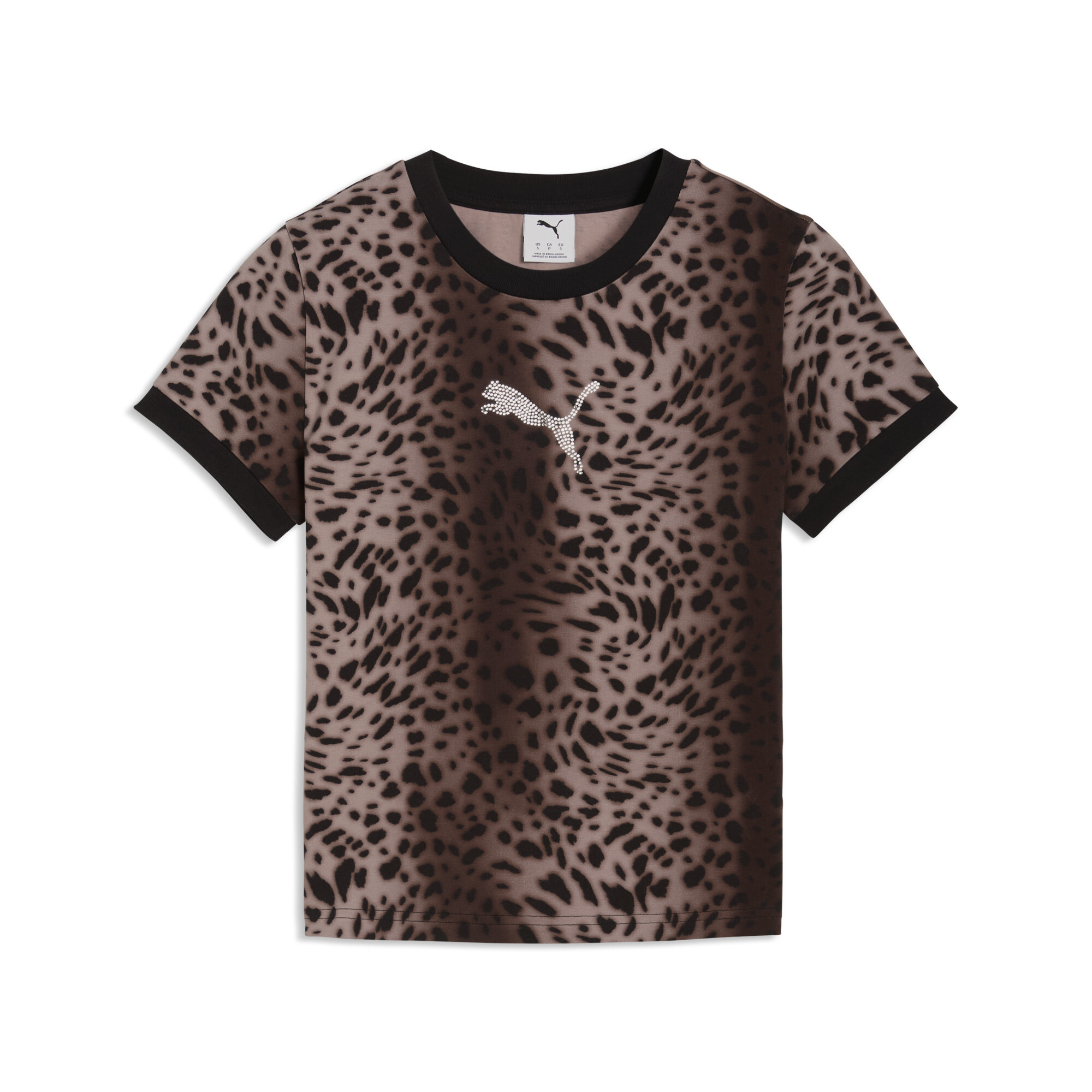 PUMA Leopard Luxe Women's Slim T-Shirt