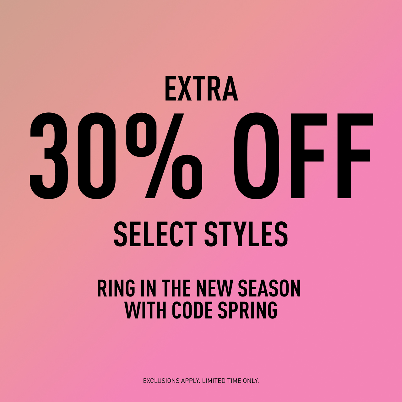 ONE DAY ONLY | EXTRA 40% OFF