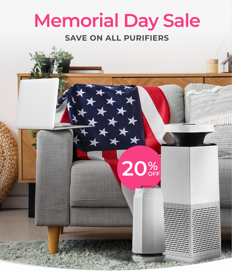 Puraclenz Memorial Day Sale - 20% Off Purifiers