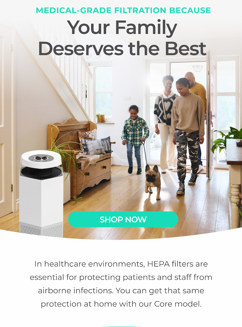 Core Purifier Offers Medical-Grade Filtration