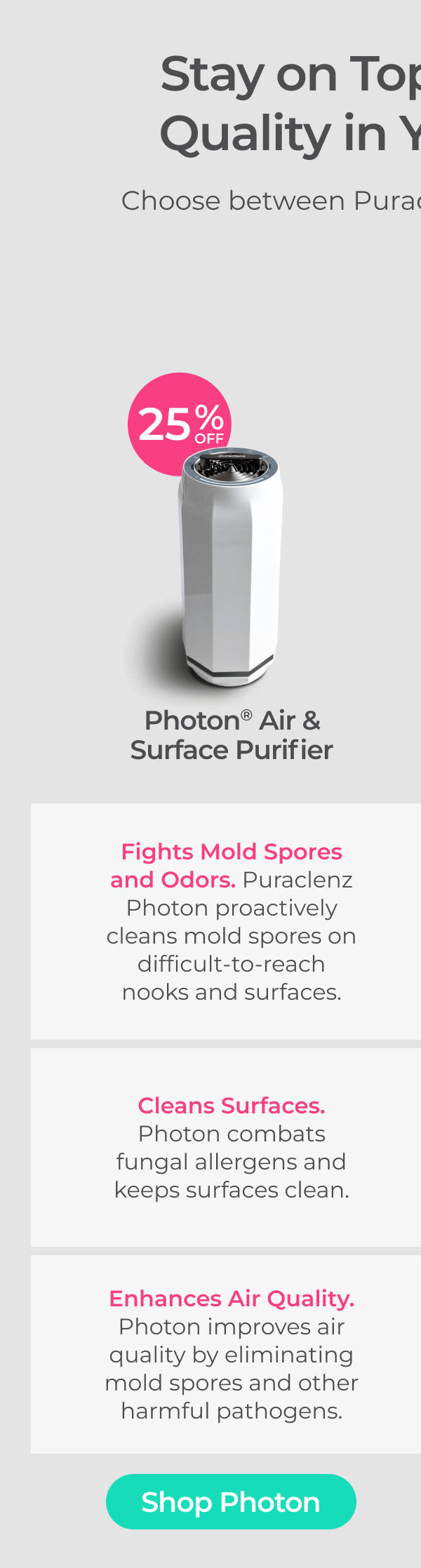 Save 25% on the Photon