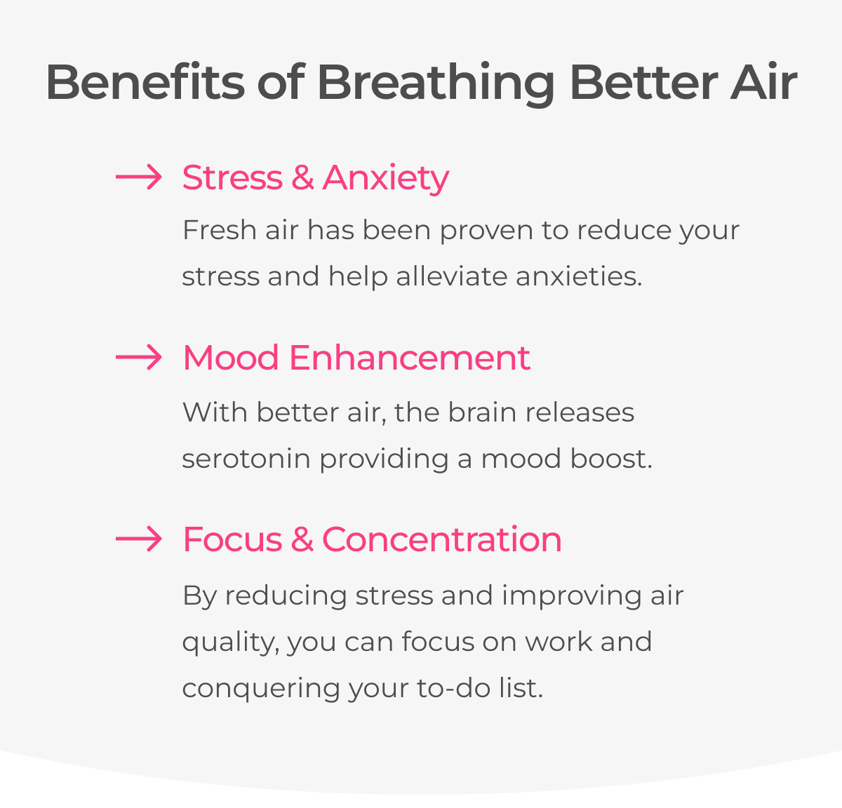 Better Air Alleviates Stress, Boosts Your Mood, and Aids with Focus