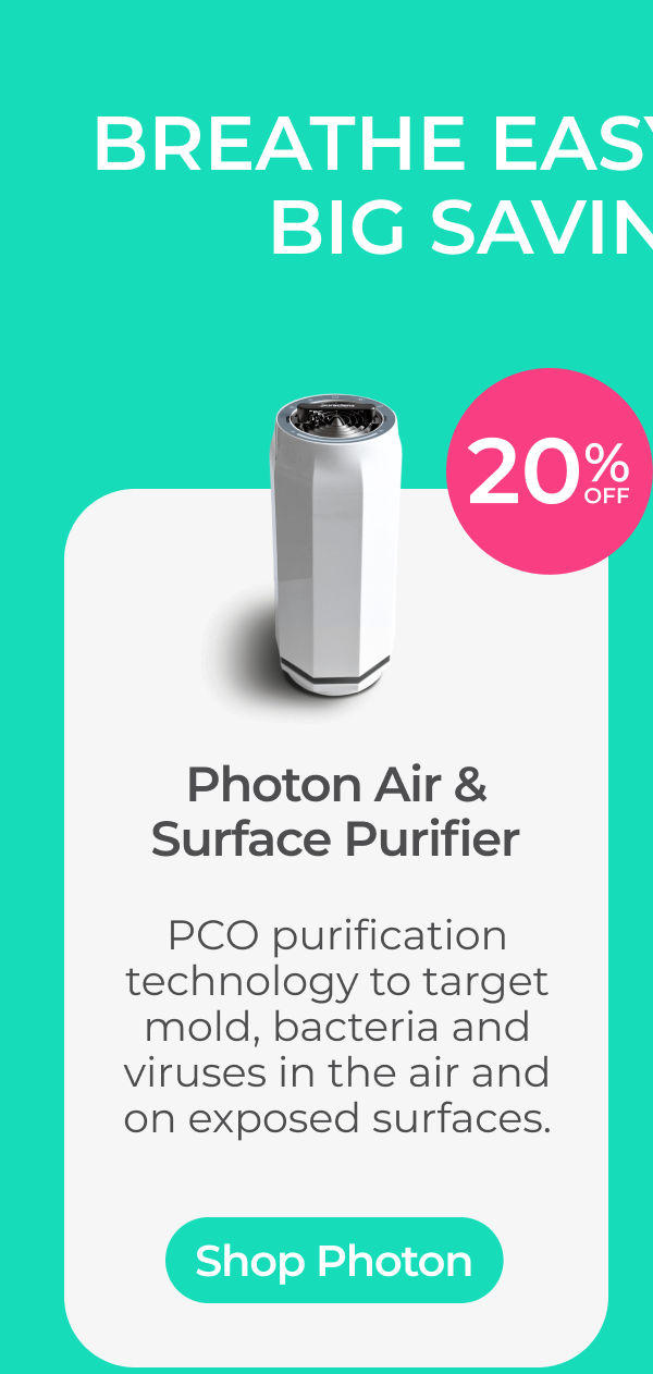 Photon Air & Surface Purifier - 20% Off