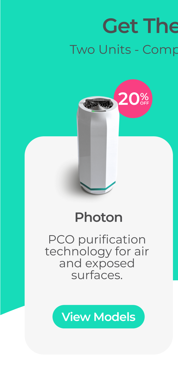 Photon Air & Surface Purifier with PCO Purification